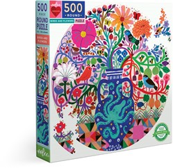 eeBoo Vögel und Blumen (500)
