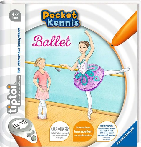 Ravensburger Pocketbuch Ballett tiptoi interaktives Spielzeug