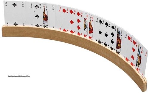 Philos-Kartenhalter Holz groß 50 cm