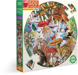 eeBoo Pilze und Schmetterlinge (500)