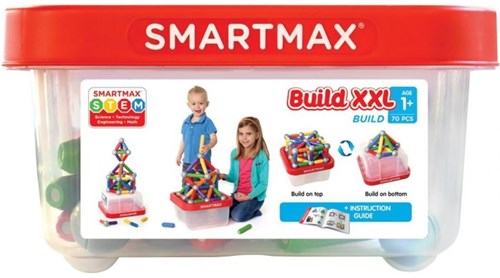 Smartmax magnetisches Konstruktionsspielzeug Build XXL - Lernspielzeug