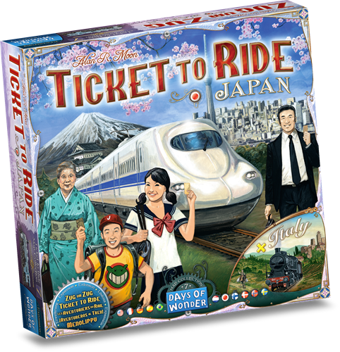 Days of Wonder Ticket to Ride Japan & Italy NL/DE/FR