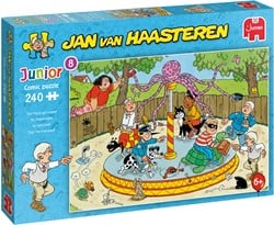 Casse-tête Jumbo Junior Jan van Haasteren Le Carrousel - 240 pièces
