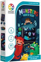 Smart Games Monster Puzzle Hide & Seek - Lernspielzeug - 60 Aufgaben