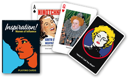 Piatnik-Inspiration! Einflussreiche Frauen-Spielkarten – Einzeldeck