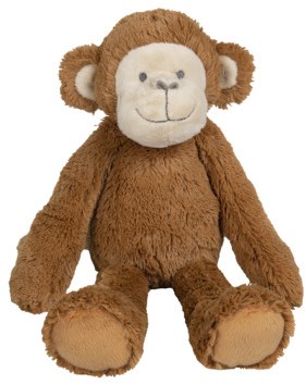 Happy Horse Kuscheltier Affe Micha 38cm - braun - Plüsch Stofftier