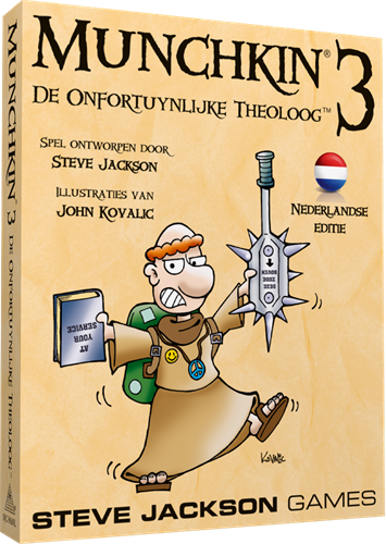 Asmodee Munchkin 3 Der Unglückliche Theologe