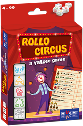 Rollo-Würfelspiel Ein Yahtzee-Spiel – Circus NL/FR