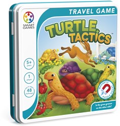 Smart Games magnetisches Denkspiel Turtle Tactics - Reisespiel - 48 Herausforderungen