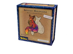Philos Artefact Houten Puzzel 2 in 1 Vos (143)