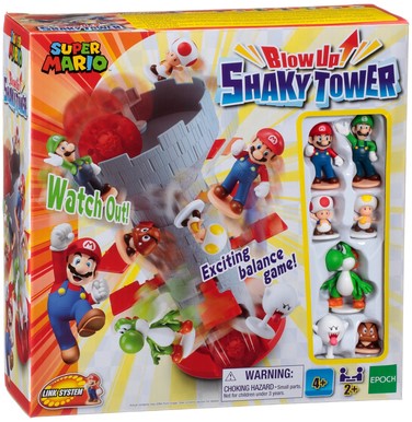 EPOCH Games Super Mario™ 7356 Blow Up! Shaky Tower - Geschicklichkeitsspiel