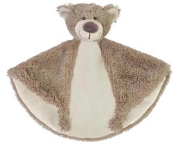 Happy Horse Bär Bella Schmusetuch - braunes Baby Geschenk - 29 cm