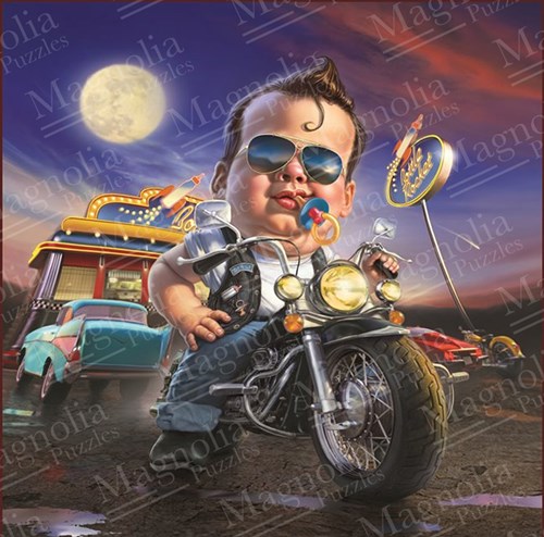 Magnolia Puzzle Bottle Rocket Diner - 1023 Teile Kunststoff bunt