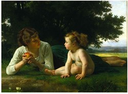DToys Bouguereau William: Temptation - 1,000 pieces