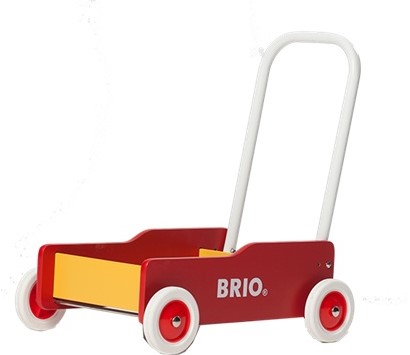 BRIO Lauflernwagen, rot/gelb