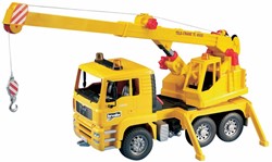 BRUDER MAN Crane truck (without Light and Sound Module) Spielzeugfahrzeug