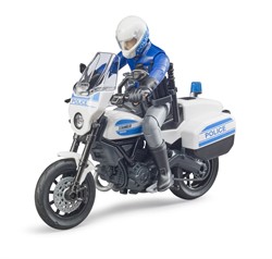 Bruder 62731 - bworld Scrambler Ducati Polizeimotorrad und Polizist