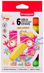 Bruynzeel 6 Bruynz. Poster-Malstift Neon 60159106