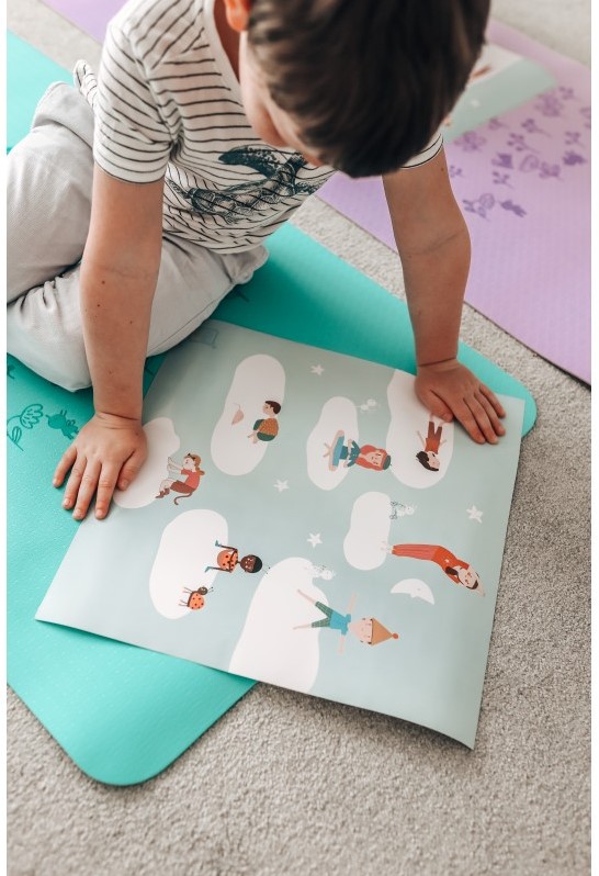 Tapis de yoga pour enfant