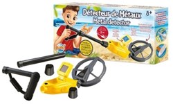 Buki détecteur de métaux jouet - écran digital - chasse au trésor