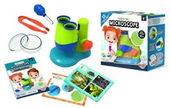 Buki Mikroskop Spielzeug - Mini Sciences Lernspielzeug für Kinder