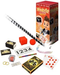 Buki coffret magie jouet boîte de magie avec 50 tours pour enfants