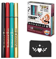 Buki professionelles Tattoo Marker Studio Set - goldfarbenes Spielzeug