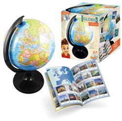 Buki globe jouet éducatif 20 cm avec photos et livret