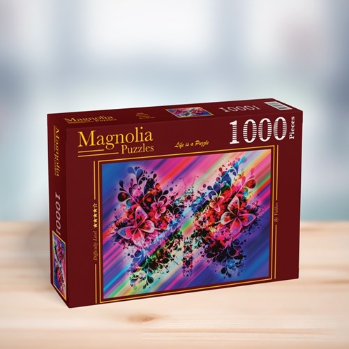 Magnolia Puzzle Butterfly 1000 Teile buntes Spielzeug-2