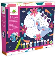 Sycomore Bastelset Glitzertiere kreatives Spielzeug ab 7 Jahren