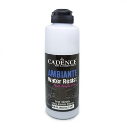Cadence Cadence Ambiante Waterbestendige Matt Acrylverf 250 ml Slate Gray + 10 gr Catalyst