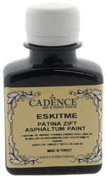 Cadence Farbe Medium Asphaltum 100 ml für Alterung und Metalleffekte