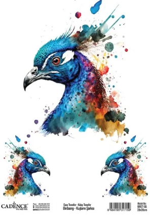 Cadence Cadence Birdsong Easy Transfer 25x35 cm Pauw