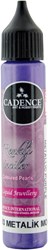 Cadence Deko-Farbe 3D Liner Metallic Lila 25 ml für Bastelprojekte
