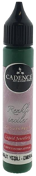 Cadence dekorative Farbe Colored Pearls 3D Liner 25 ml smaragdgrün