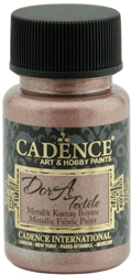 Cadence Cadence Dora Metallic Textielverf 50 ml Antiekroze
