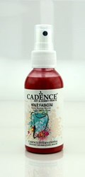 Cadence Cadence Fashion Spray Fabric Paint 100 ml Crimson Red