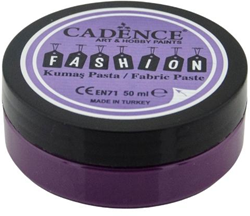 Cadence Cadence Fashion Textiel Relief Pasta 50 ml Aubergine