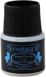 Cadence Cadence Glas- en Porseleinverf Frosting Gel 45 ml Ice