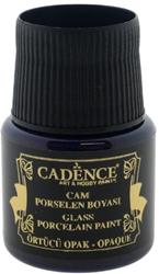 Cadence Cadence Glas- en Porseleinverf Opaque 45 ml Donkerbruin