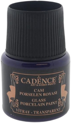 Cadence Cadence Glas- en Porseleinverf Vitrail 45 ml Paars