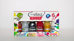 Cadence Cadence Kooky Spray Stofffarbe Metallic Set 6x50 ml