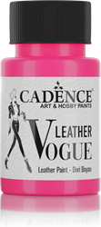 Cadence Lederfarbe Leather Vogue 50 ml fuchsia - kreative Textilfarbe