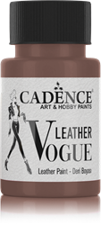 Cadence Lederfarbe braun 50 ml - Cadence Leather Vogue Farbe für Leder