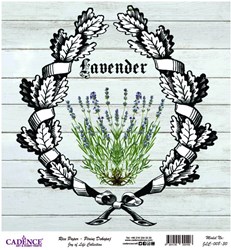 Cadence Reispapier Decoupage Joy of Life 30x32 cm Lavender kreativ