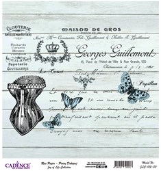 Cadence Decoupagepapier Reispapier Joy of Life 30x32 cm kreativ