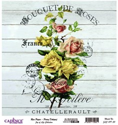 Cadence Decoupagepapier Reispapier Joy of Life 30x32 cm kreativ