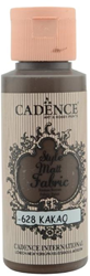 Cadence Textilfarbe matt 59 ml Kakao - kreative Stoffmalfarbe für Hobby