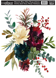 Cadence Textil Transfer Aquarell - kreative Transferfolie 25x35 cm