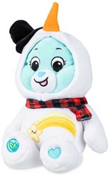 Care Bears Plüschbär 22cm - Weihnachts Schneemann Wish Bear Kuscheltier